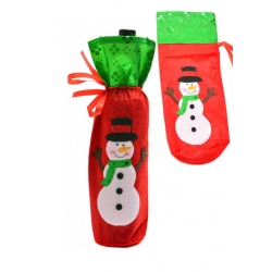 00004d-Коледно облекло за бутилка „Снежен човек“ 00004d-Коледно облекло за бутилка „Снежен човек“