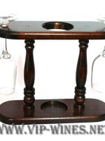 30-Подарък – дървена поставка за бутилка вино