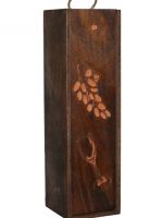 003-7b-Подарък-Кутия за вино с дърворезба