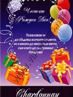 003-304 подарък за рожден ден, podarac za rojden den