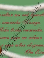 316- Коледен подарък, koleden podarac