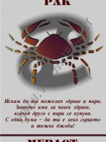 464- Подарък за зодия Рак