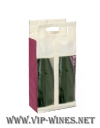 0005-подаръчна чанта за 2 бутилки вино