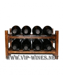 21v-подарък-поставка  за 8 бутилки вино